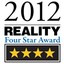 2012 Reality 4 Star Award